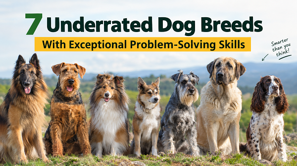 7 Underrated Dog Breeds Smarter Than You Think