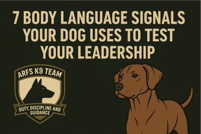 Dog body language