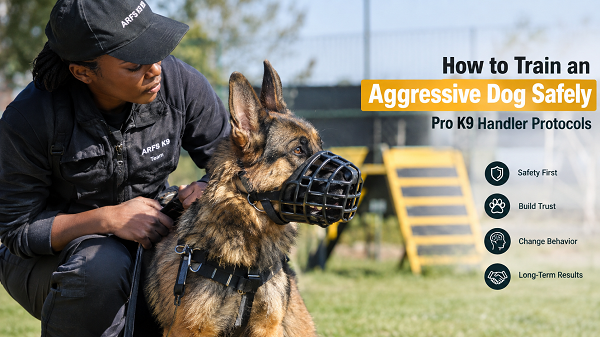 Aggressive dog training