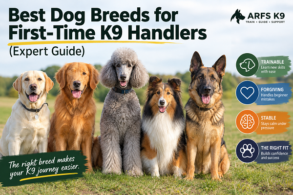 Best Dog Breeds for First-Time K9 Handlers