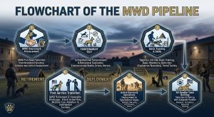 Flowchart of the MWD pipeline