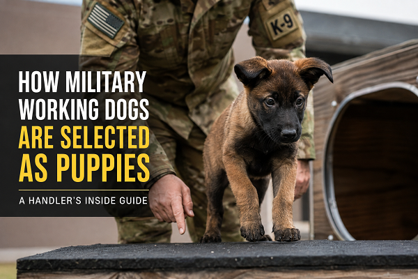 Military Working Dog puppy