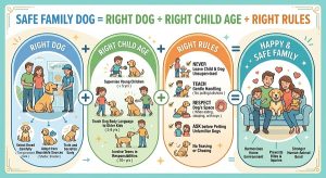 Formula for choosing a safe family dog