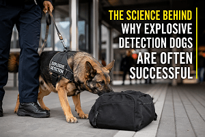 explosive detection dogs