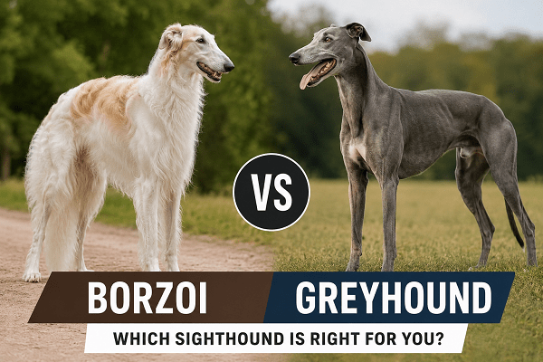 Borzoi vs Greyhound