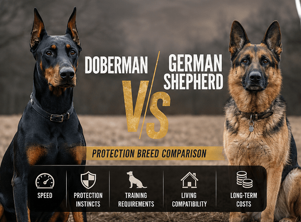 Doberman vs German Shepherd
