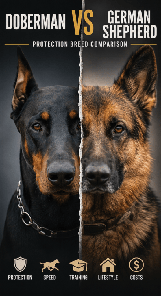 Doberman vs German Shepherd