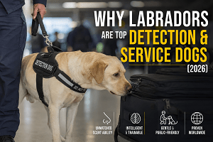 Why Labradors Are the World's Top Detection & Service Dogs 1 labrador