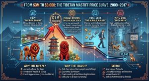 Tibetan Mastiff Guide: Price, Temperament & $2M Story 3 the Tibetan Mastiff price curve