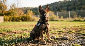 working-line German Shepherd puppy