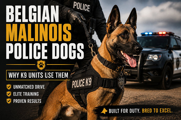 Belgian Malinois Police Dogs