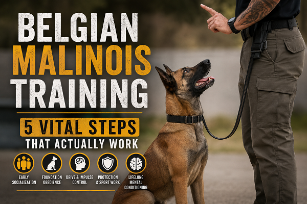 Belgian Malinois training