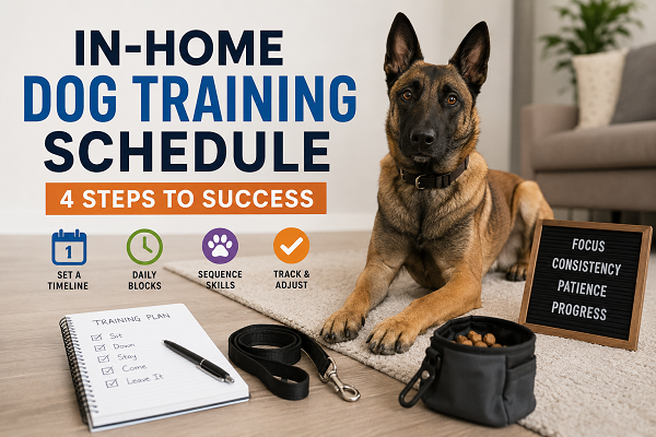 Dog training at home tips