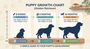 Pyrenees Bernese mix puppy growth chart by age