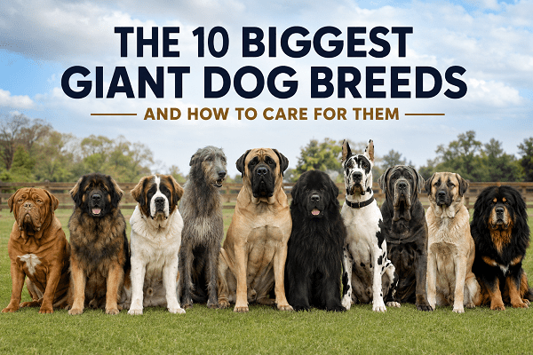 The biggest giant dog breeds