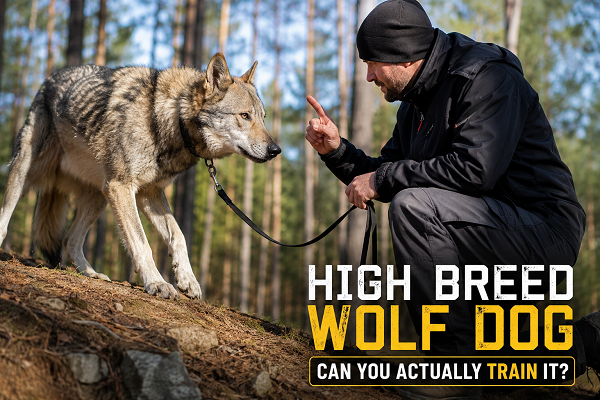 Wolf-dog training