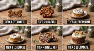 Top 5 Training Treats for Stubborn Dogs (Handler-Tested) 3 five dog treat close-ups in a grid