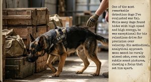 real detection or patrol dog