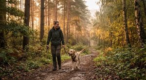 Search and Rescue (SAR) Dog Training Tips: 5 Simple Steps 2 search and rescue dog training in the woods