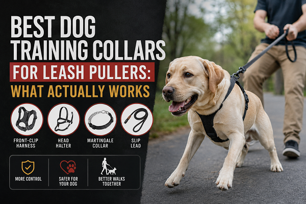 Best Dog Training Collars for Leash Pullers