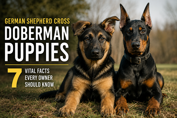 German Shepherd Cross Doberman Puppies