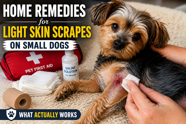 Home Remedies for Small Dog Scrapes