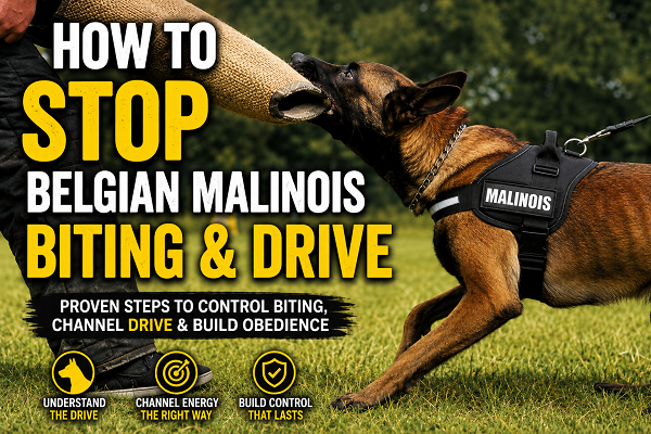 Malinois Bite Training Tutorial