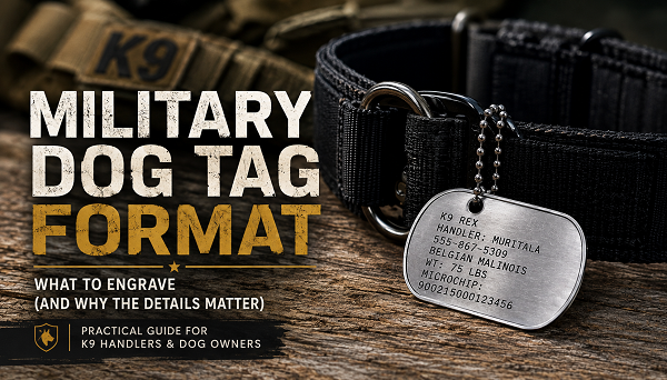 Military Dog Tag Engraving Guide