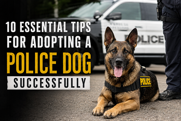 Police Dog Adoption Tips