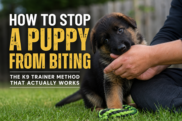 Stop Puppy Biting Naturally