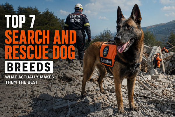 Top 7 Search and Rescue Dog Breeds