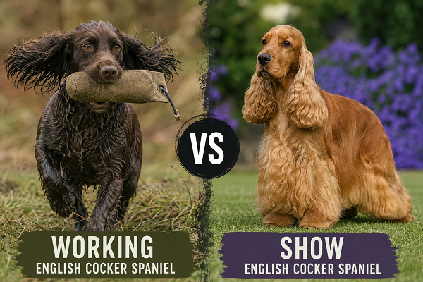 Working vs Show English Cocker Spaniels