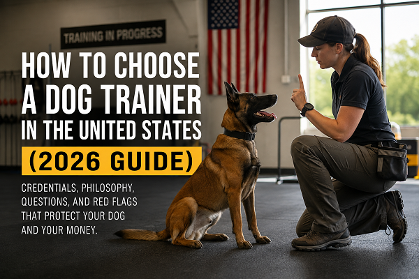 Choosing a Dog Trainer 2026 Guide