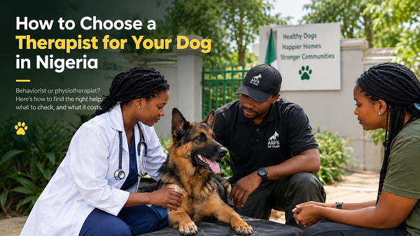 How to Choose a Dog Therapist in Nigeria 1 Choosing the Right Dog Therapist in Nigeria