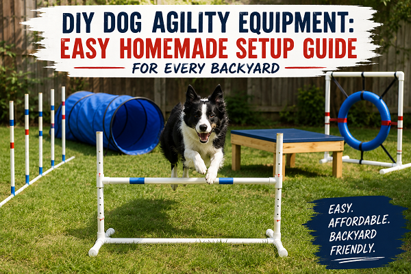 DIY Backyard Dog Agility Course