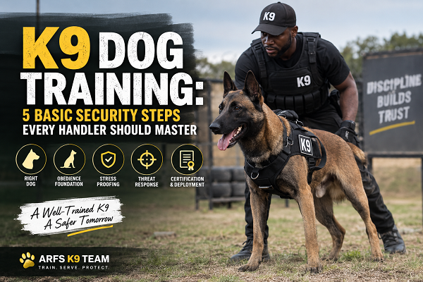 K9 Training Discipline Builds Trust