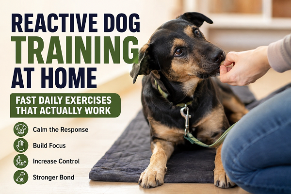 Reactive Dog Training at Home