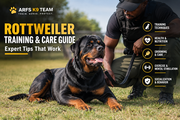 Rottweiler Training and Care Guide