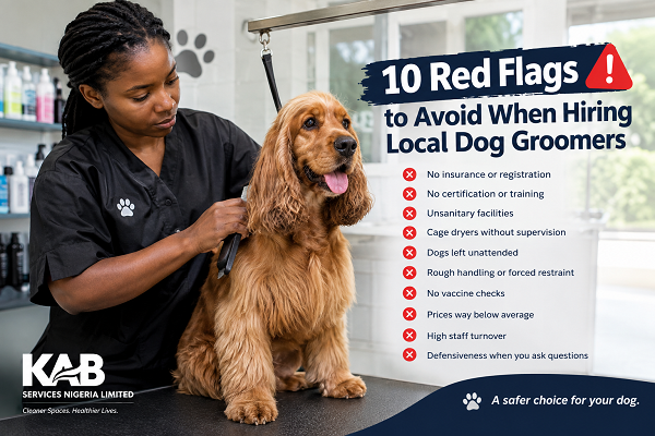 Dog Groomers Safety Red Flags